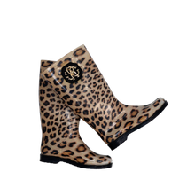 Load image into Gallery viewer, Leopard-Print RC Rain Boots
