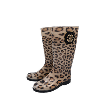 Load image into Gallery viewer, Leopard-Print RC Rain Boots
