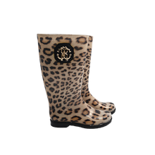 Load image into Gallery viewer, Leopard-Print RC Rain Boots
